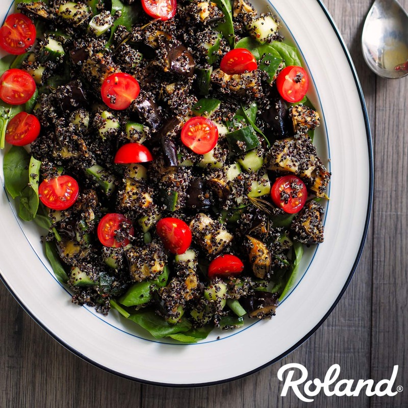 Roland Foods Black Quinoa from Peru, Pre-washed, 5 Lb Bag