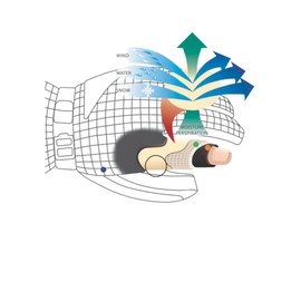 Swany Women's X-Change Sports Insulated Warm Durable Breathable Flexible Leather Winter Mittens, Light Gray/Charcoal Gray, Large