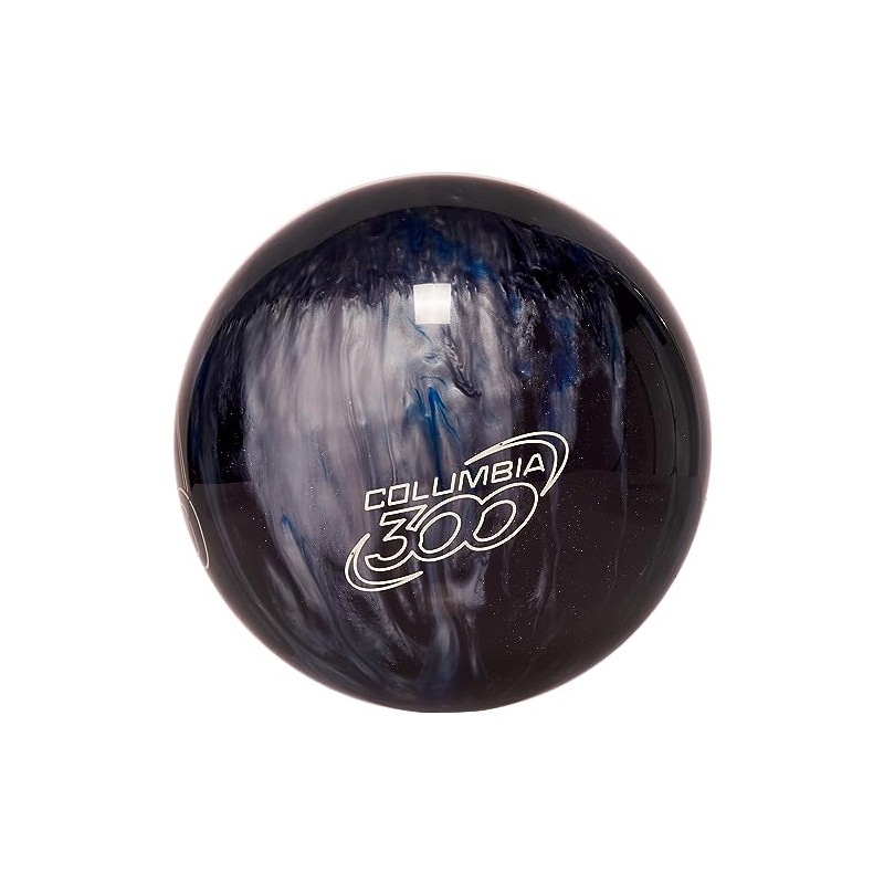 Columbia 300 White Dot Blue/Black/Silver Bowling Ball (11)