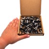 SKIR'CO Pack of 50 Large Flange Aluminium Blind Rivets 4.8