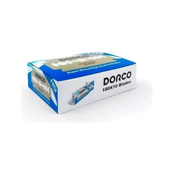 Dorco Navajas Para Rasurar Dorco Azul. 1 Millares 1000