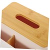 Ciieeo Tissue Box Multifunctional Storage Organizer for Desktop for Living
