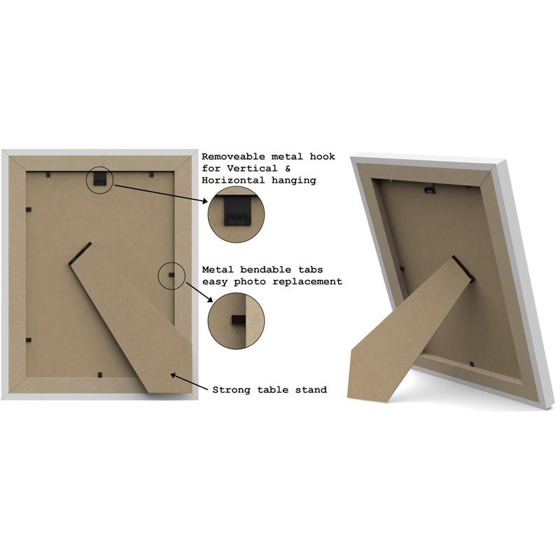 Bargain Shop Az Pack Of 3 Modern A5 Wooden Effect