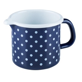 Riess 0039-075 Country-Dirndl Beak Pot, Diameter-10 cm Blue