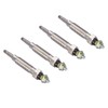 4pcs Dual Core Diesel Heater Glow Plugs for Mitsubishi Challenger