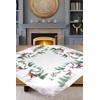 KAMACA Tablecloth 85 x 85 cm with High-Quality Print Motif