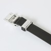 Hazzys (대구신세계)블랙 레터링 로고 가죽벨트 HJBE5E161BK (Daegu Shinsegae) Black Lettering