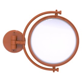 Allied Brass WM-4/5X-ASP 8 Inch Wall Mounted Make-Up Mirror 5X Magnification, Autumn Sparkle