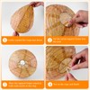 4 Pack Paper Wasp Trap, Fake Wasp Traps Outdoor Hanging
