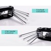 BOROCO 8 in 1 Multifunction Folding Screwdriver Set Portable Phillips