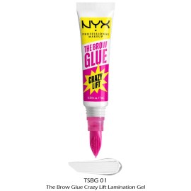 1 NYX The Brow Glue Crazy Lift Brow Lamination Gel "TSBG01 - Transparent"*J<wbr/>oy's*