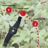Avalon - 2 Curved Tip Disc for Brushcutter, Blade for