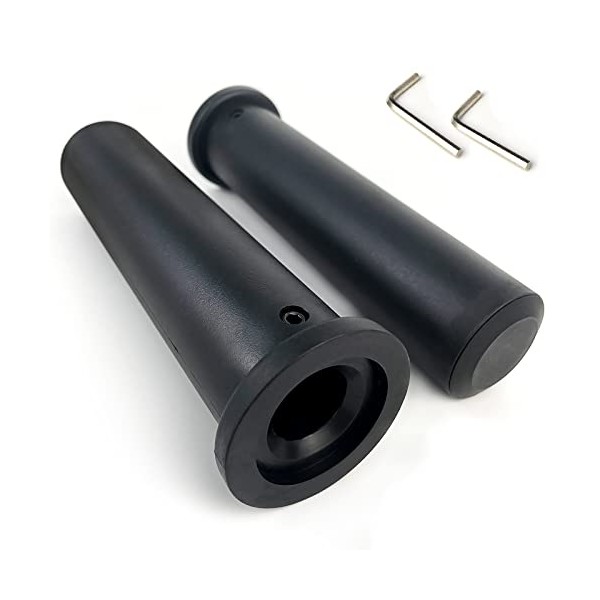 Rexhubro Olympic Adapter Sleeve 8"(2 PCS),Converts 1" Standard Weight Plate