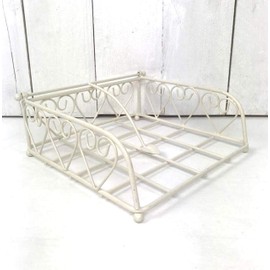 Ambiente Napkin Holder Heart Cream by Ambiente
