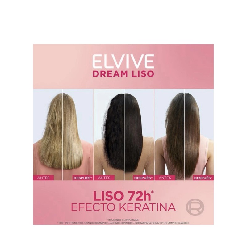 L'Oréal Paris Elvive Mascarilla para Cabello Dream Liso Control Frizz