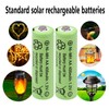 Lombaour 1.2 Volts 400mAh NiMH Rechargeable AA Batteries Pre-Charged for