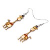 NEWEI Giraffe Gifts Cute Acrylic Giraffe Earrings for Women Girls
