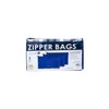 CONTROLTEK Fabric Deposit Bag, Vinyl, 5.5 X 11, Blue, 3/Pack