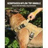Saboos Tactical Dog Harness for Large Dogs Heavy Duty with
