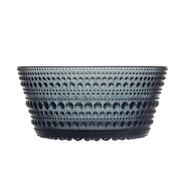 Iittala Kastehelmi ボウル 7.75オンス ダークグレー