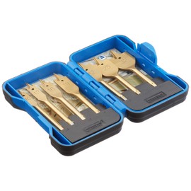 Draper 18560 Titanium Nitride Coated Flat Wood Bit Set, 10mm - 32mm, 7 Pcs