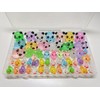 Yiqicomle 53pcs Glow Resin Animals, Tiny Luminous Resin Animals Little