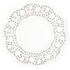 Stalwart CE990 Fiesta Paper Doily, Round, 4"