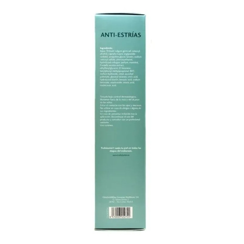 Crema Trofolastin Anti-estrías E.carreras 250 Ml.