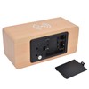 Clock Radios For Bedroom, Digital Alarm Clock with Wireless Charging