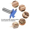 HARFINGTON T Slot Cutter Rabbet Router Bit 1/2" Shank 1-25/32"