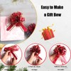 HQJAXJ 6 Pieces Bows for Gift Wrapping Pull Bow Ribbon