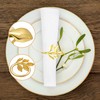 Gold Napkin Rings Set of 20 – Elegant Napkin Holders