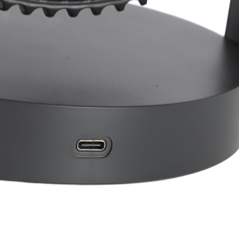 USB Desk Fan with Night Light 5 Speeds Quiet Portable
