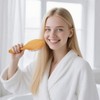 Molain 10 cepillos de pelo de bambú, cepillo de paleta