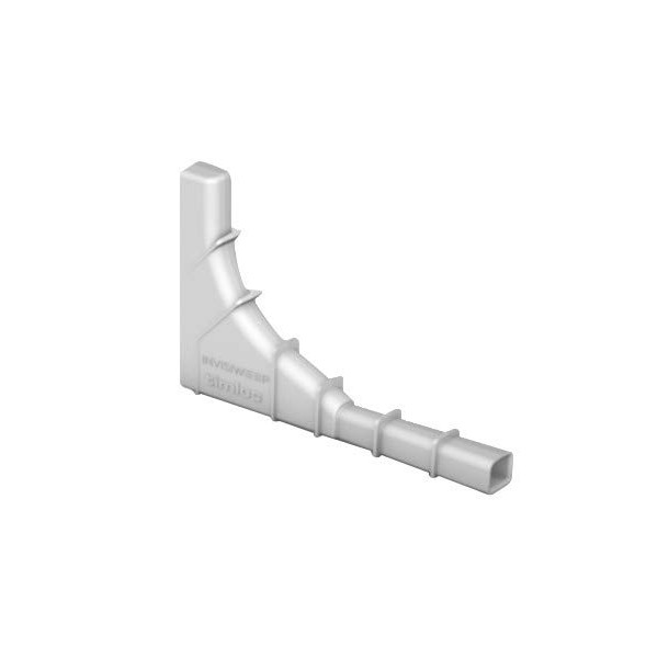 Pack of 50 Timloc InvisiWeep White Tunnel Low Profile External