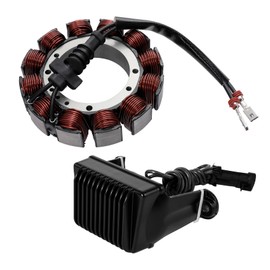 TCMT Voltage Rectifier Regulator Magneto Generator Stator Coil Fit For Harley Davidson Touring 2002-2003 Electra Glide FLHT Road Glide FLTR Road King FLHR FLHP
