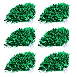 VGEBY1 Cheerleading Pompoms Girl Ring 7 Colors Pom Pom Girl Cheerleader Toy (Green) 6 Pieces