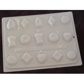 CK PRODUCTS HARD CANDY FANCY ASSORTMENT MOLD  HS-5105