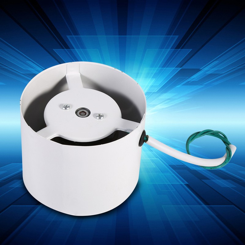 Inline Duct Fan Exhaust Ventilation Home Indoor Air Vent Cooling