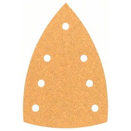 Bosch Professional Sanding Sheet for Triangular Sanders Wood and Paint (Pack of 10, 100 x 150 mm, Grit 40, C470)
