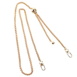 Framendino, Purse Chain Strap, 41-51 Inch Adjustable Shoulder Cross Body Chain Strap Gold Replacement Chain Strap with Metal Buckles for Women
