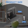 uxcell 10 Pcs Stainless Steel Tile Hanger, Adjustable Tile Display