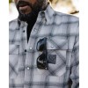 Dixxon Flannel Co. NWT Dixxon Aspen White & Gray Plaid