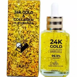 Haedang-eobum 골드 콜라겐 탄력 앰플 60ml 피부 영양 보습 주름 개선 안티에이징 집중 케어 Gold Collagen Firming Ampoule 60ml Skin Nutrition Moisturizing Wrinkle Improvement Anti-Aging Intensive Care