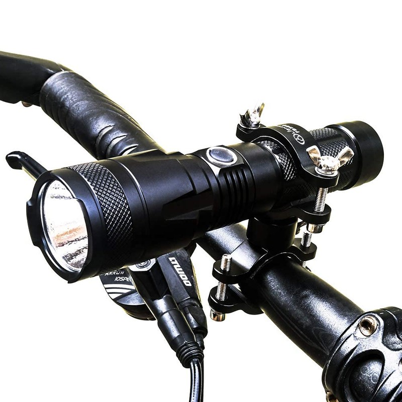LIGHTFE Bicycle Light Holder Bracket Aluminum Alloy Material, Bike Light