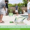 GoSports BattleChip Tour Backyard Golf Cornhole Game – Includes 2