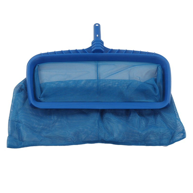 Swimming Pool Leaf Skimmer Net ABS Blue Reinforced Frame Heavy