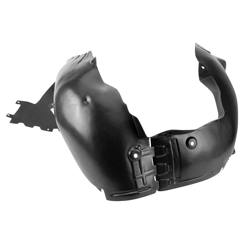 TRQ TRQ Front Left Inner Fender Liner Black Drivers Side