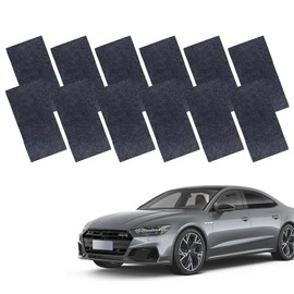 Yicoovey Nano Sparkle Cloth, Pack of 12 Magic Nano Sparkle Cloth, Car Scratch Repair, for Repair of Light Scratch Paints, Paint Care, Car Cleaning, Repair of Light Scratch Paints