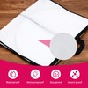 Set of 4 White Garment Bags, Long, 180 cm, Waterproof